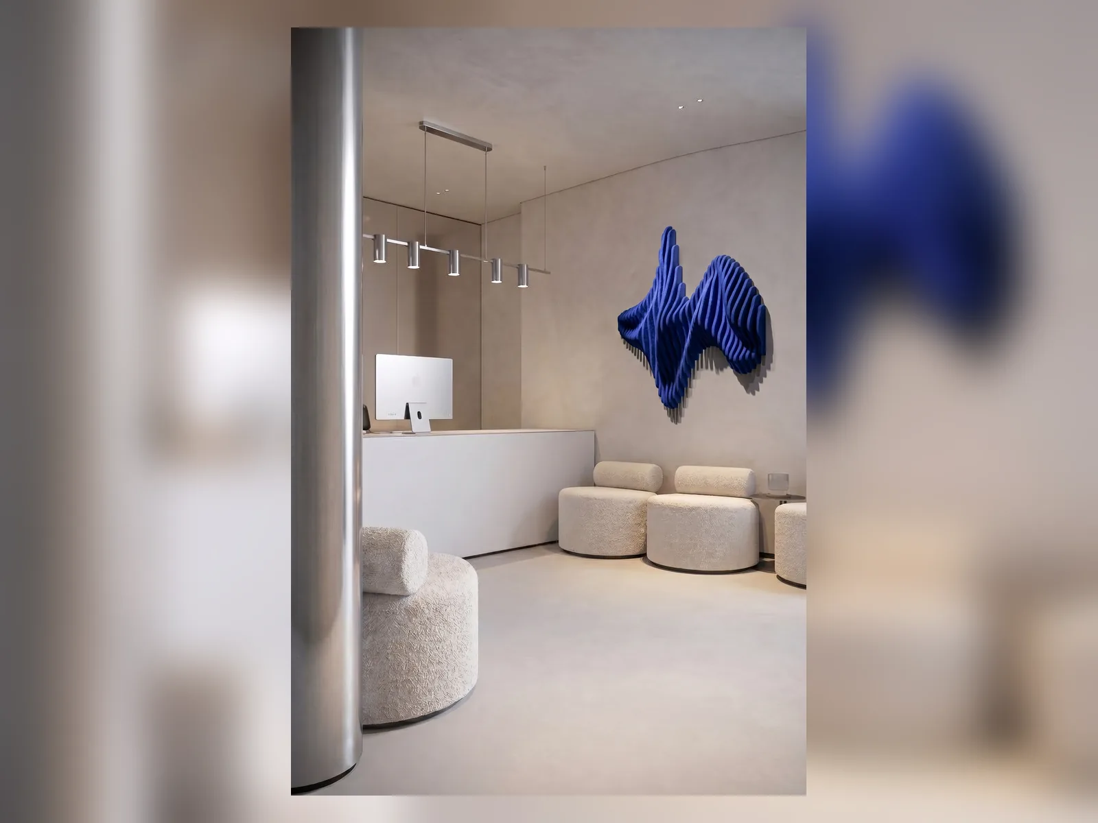 STAR acoustic art in an interior