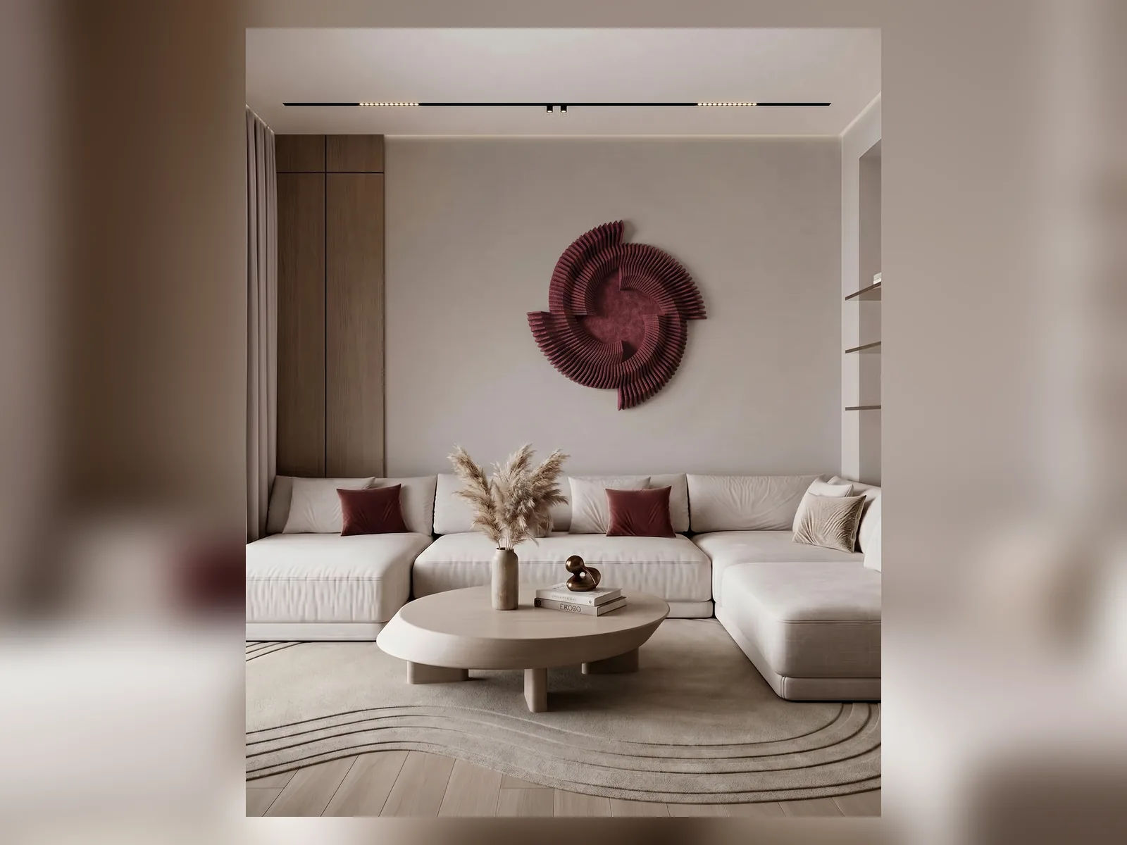 TESSORA acoustic art in an interior