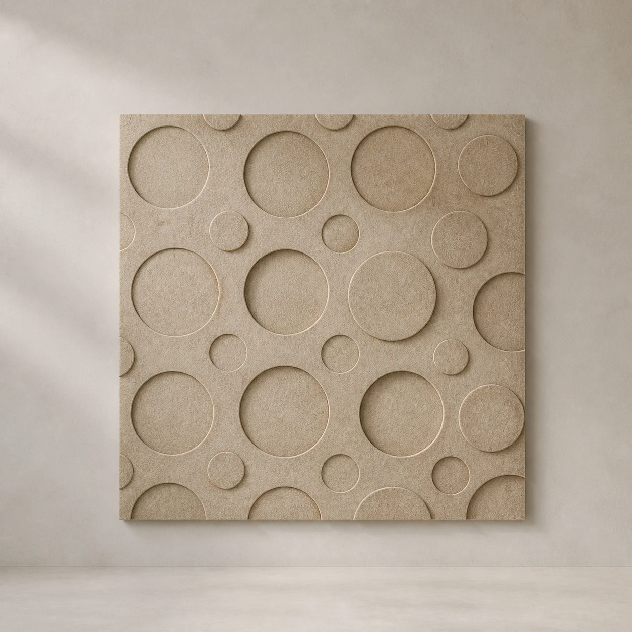 Acoustic paintings and art objects