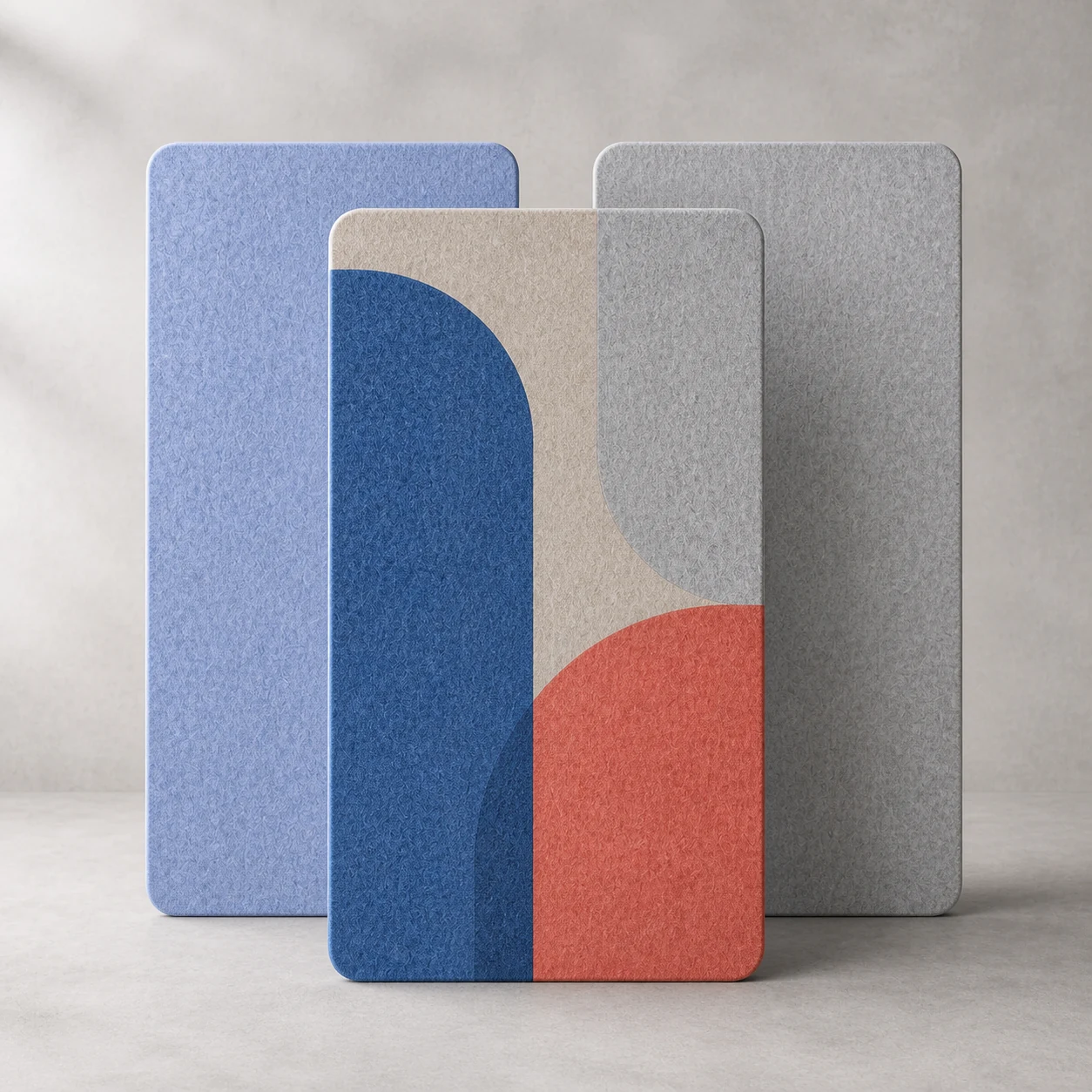 Acoustic panels with printing category preview