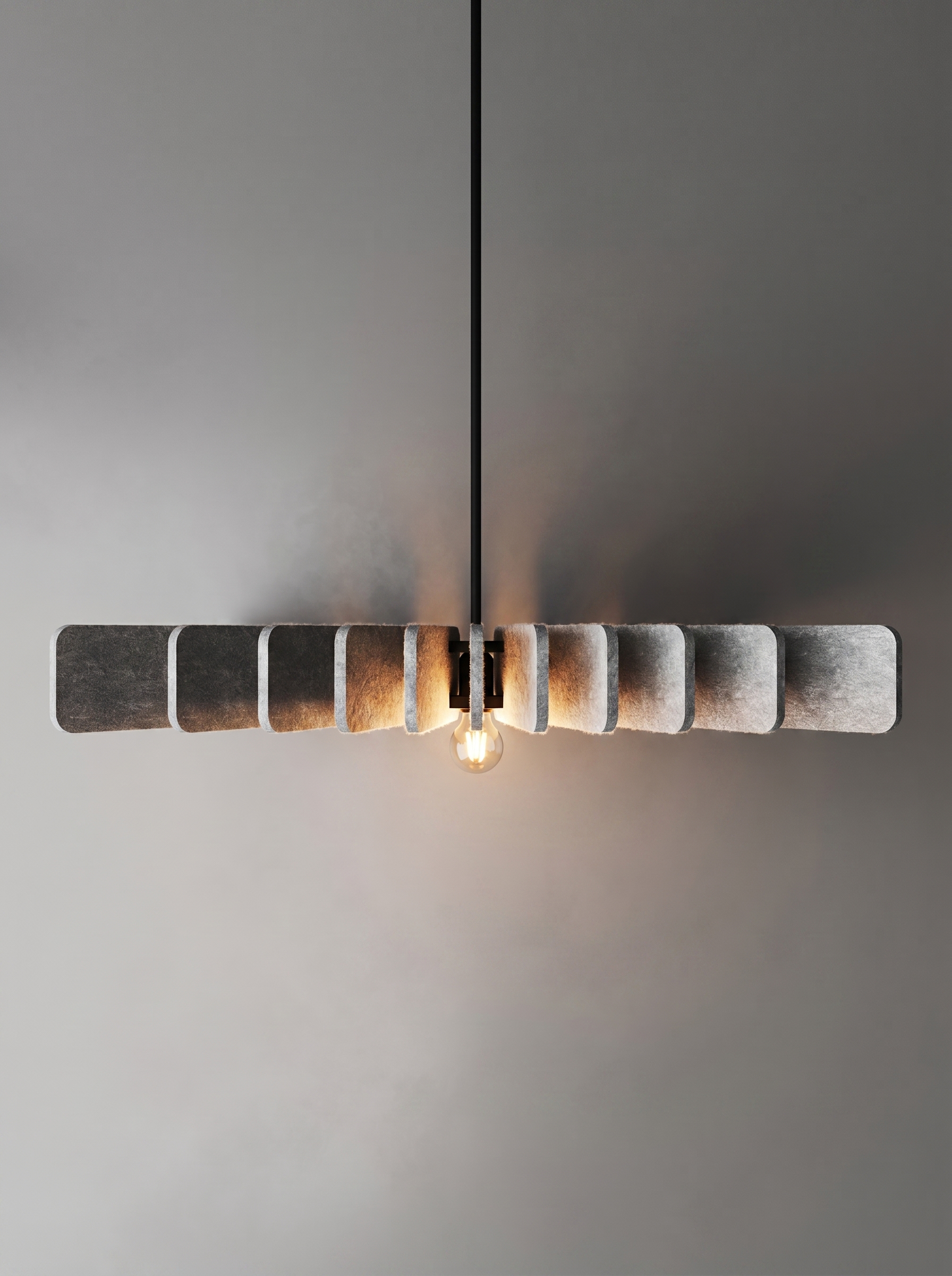 Acoustic lights in an interior